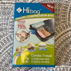Travel Compression Bag Set - Clear